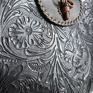 Aztlan Hand Tooled Leather Purse